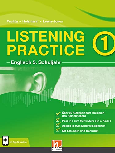 Listening Practice 1. Heft inkl. HELBLING Media App: Englisch Klasse 5. Ausgabe Deutschland (Listening Practice: Englisch) von Helbling Verlag GmbH